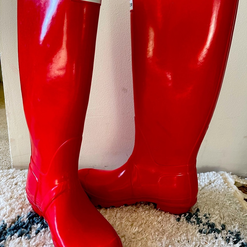 Rain boots hunter brand
